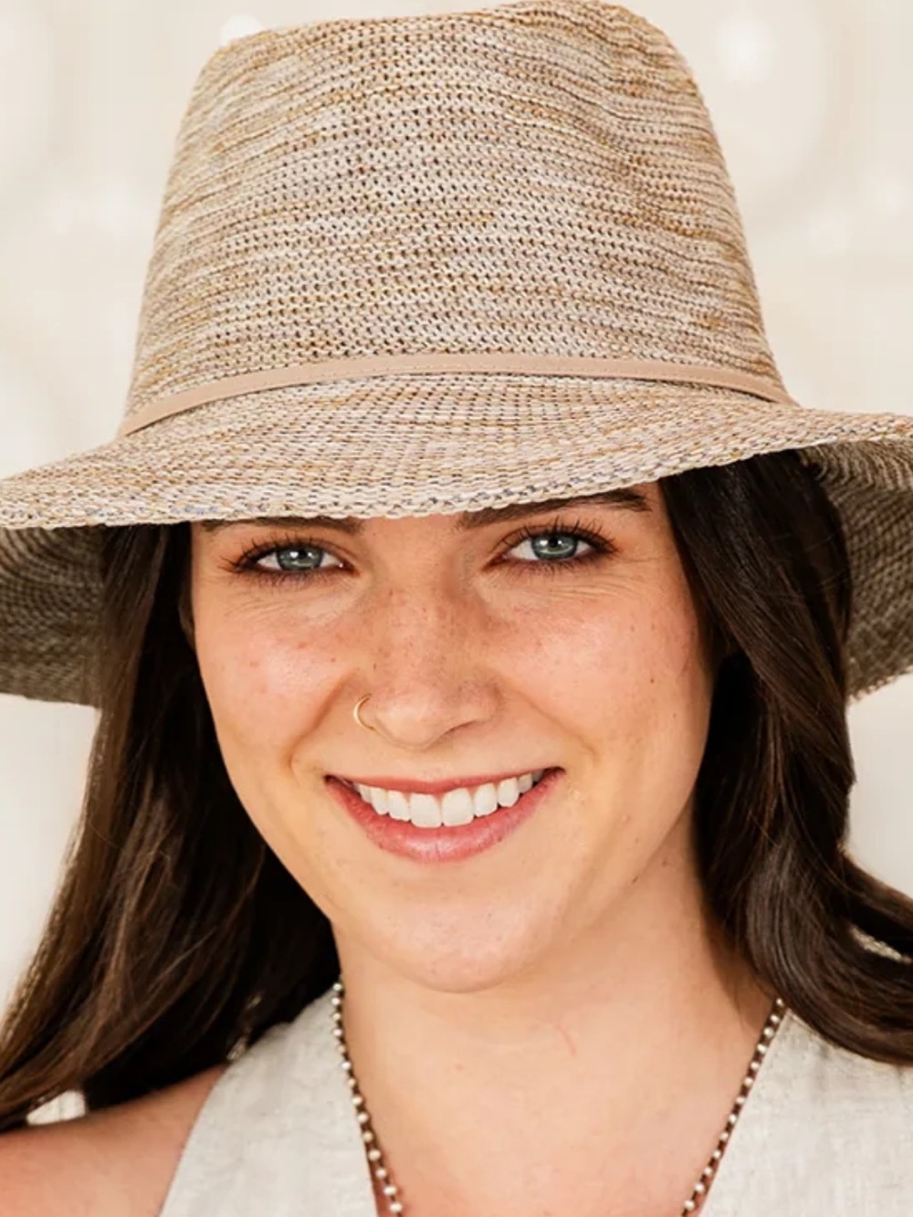 Wallaroo Victoria Fedora Hat, Tan
